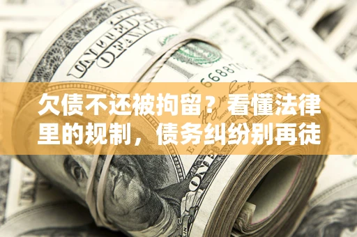 北京欠债不还被拘留？看懂法律里的规制，债务纠纷别再徒劳奔波