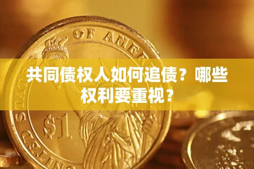 北京共同债权人如何追债？哪些权利要重视？