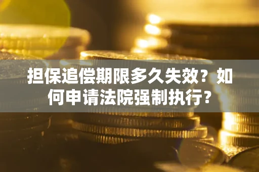 北京担保追偿期限多久失效？如何申请法院强制执行？
