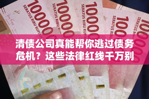 北京清债公司真能帮你逃过债务危机？这些法律红线千万别踩