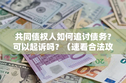 北京共同债权人如何追讨债务？可以起诉吗？（速看合法攻略）
